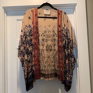 Anthropologie beaded kimono